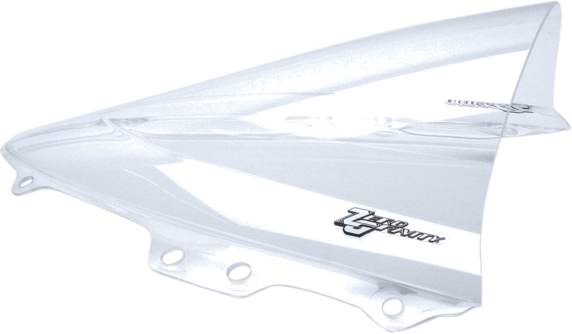 ZERO GRAVITY 2301-0108 Double Bubble Windscreen - Clear - GSXR 6/750