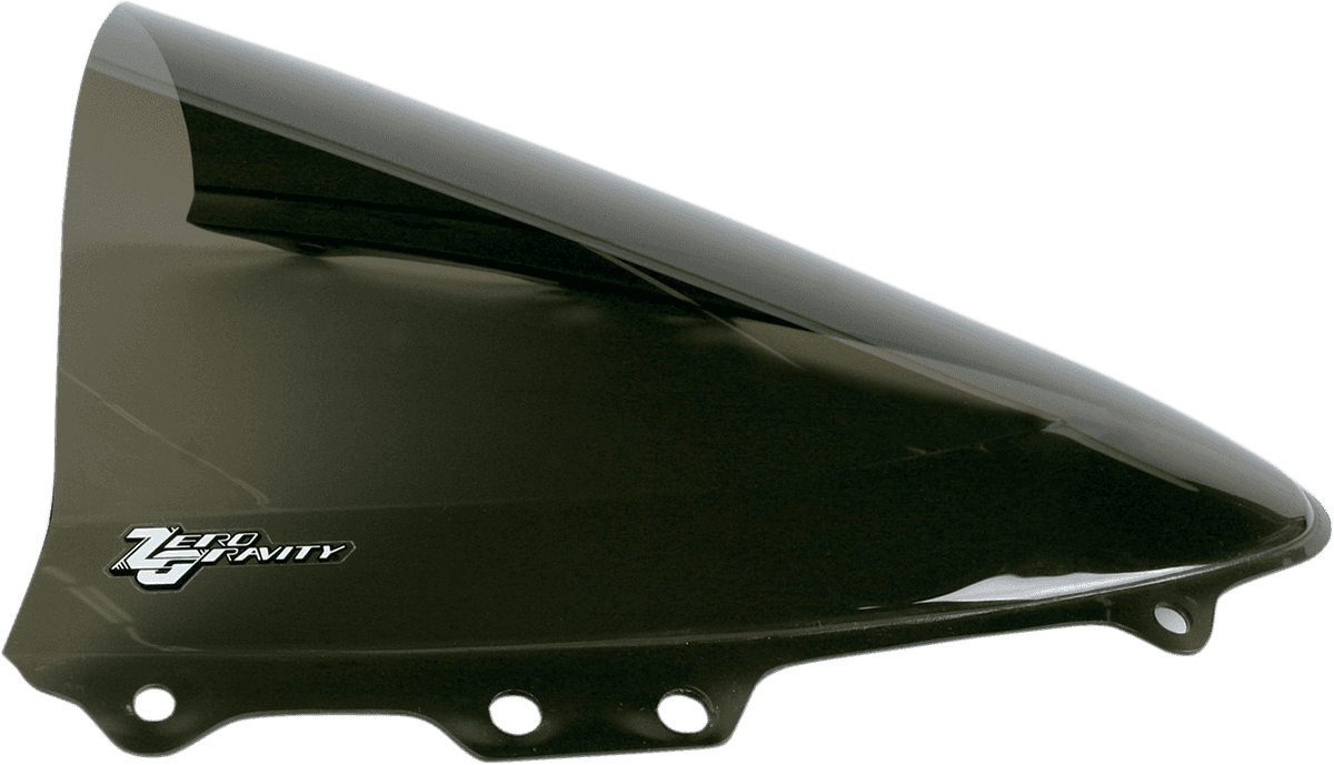 ZERO GRAVITY 2301-0109 Double Bubble Windscreen - Smoke - GSXR 6/750