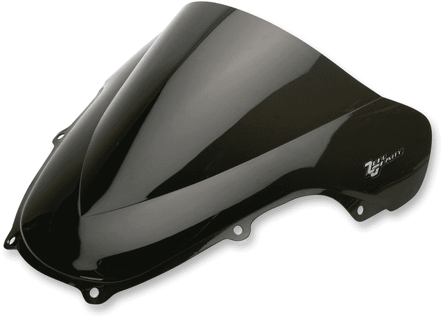 ZERO GRAVITY 2301-0517 Double Bubble Windscreen - Dark Smoke - ZX6R/RR