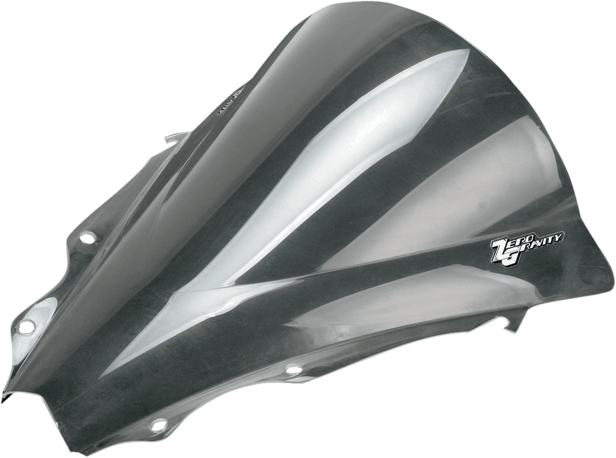 ZERO GRAVITY 2301-0542 Double Bubble Windscreen - Clear - YZF-R6