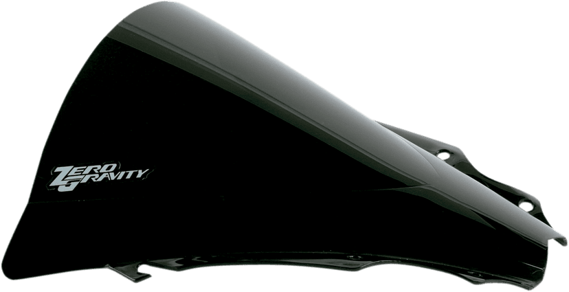 ZERO GRAVITY 2301-0544 Double Bubble Windscreen - Dark Smoke - YZF-R6