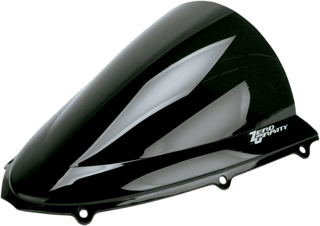 ZERO GRAVITY 2301-0720 Double Bubble Windscreen - Dark Smoke - ZX-14/R