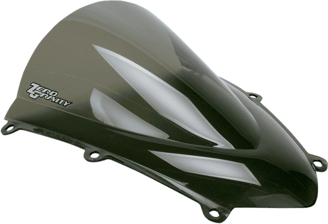ZERO GRAVITY 2301-0844 Double Bubble Windscreen - Smoke - CBR 600RR