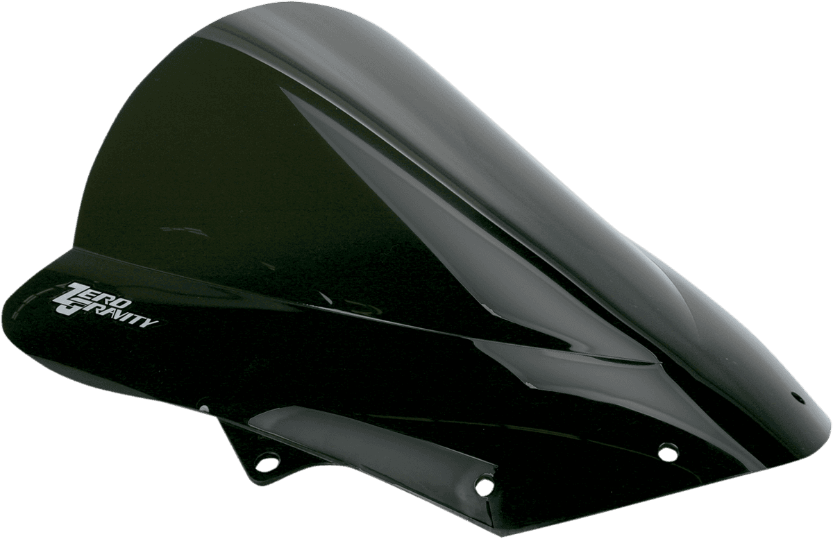 ZERO GRAVITY 2301-0982 Double Bubble Windscreen - Dark Smoke - ZX-10R