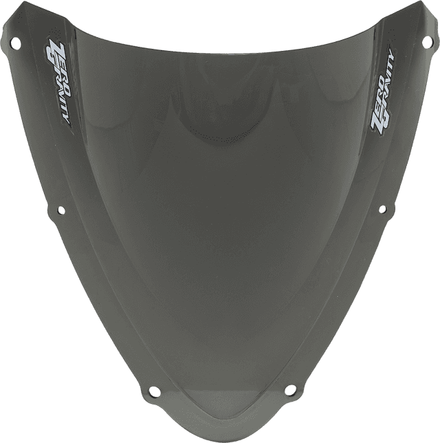 ZERO GRAVITY 2301-0992 Double Bubble Windscreen - Light Smoke - GSXR 6/750 — image 1 of 3