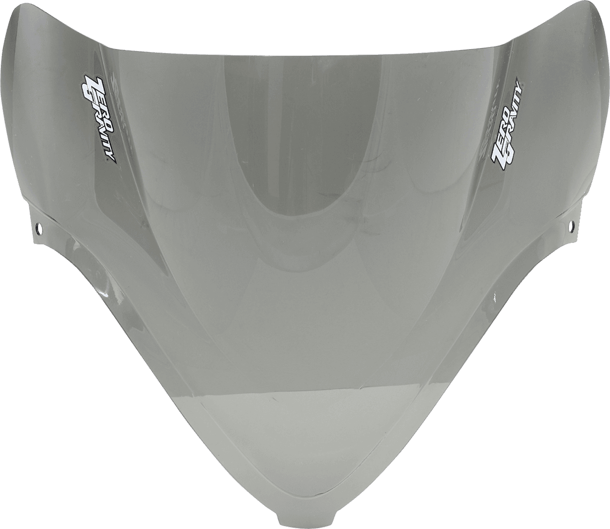 ZERO GRAVITY 2301-1001 Double Bubble Windscreen - Light Smoke - Hayabusa