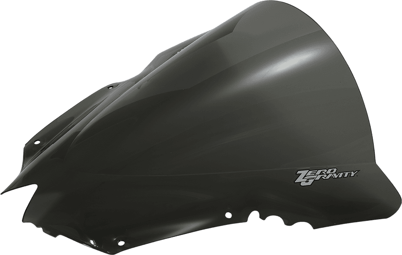 ZERO GRAVITY 2301-1015 Double Bubble Windscreen - Light Smoke - YZF-R6 — image 2 of 3
