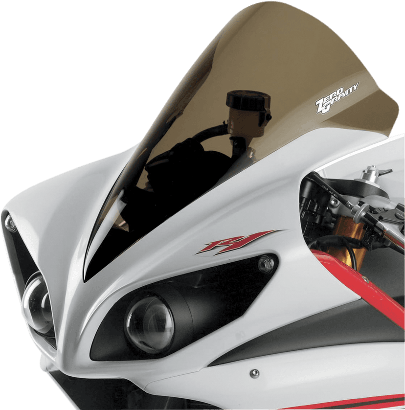 ZERO GRAVITY 2301-1231 Corsa Windscreen - Smoke - '09-'13 YZF-R1