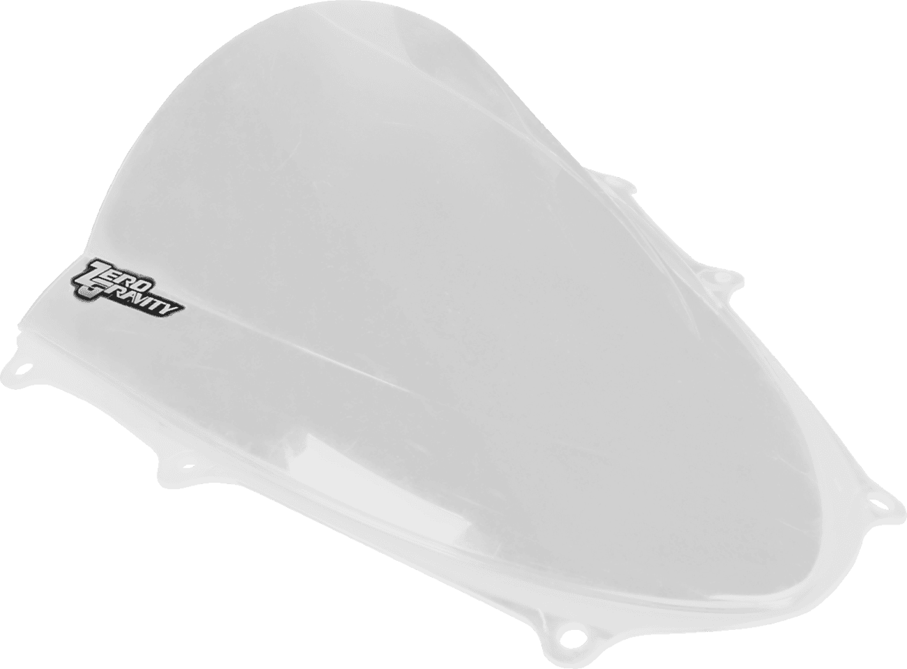 ZERO GRAVITY 2301-1275 Double Bubble Windscreen - Clear - GSXR1