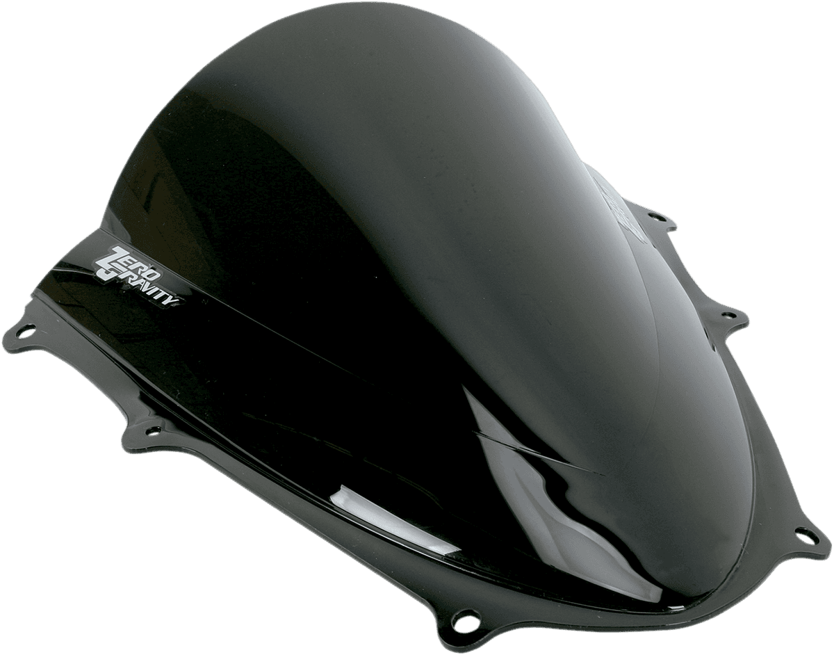 ZERO GRAVITY 2301-1276 Double Bubble Windscreen - Dark Smoke - GSXR1