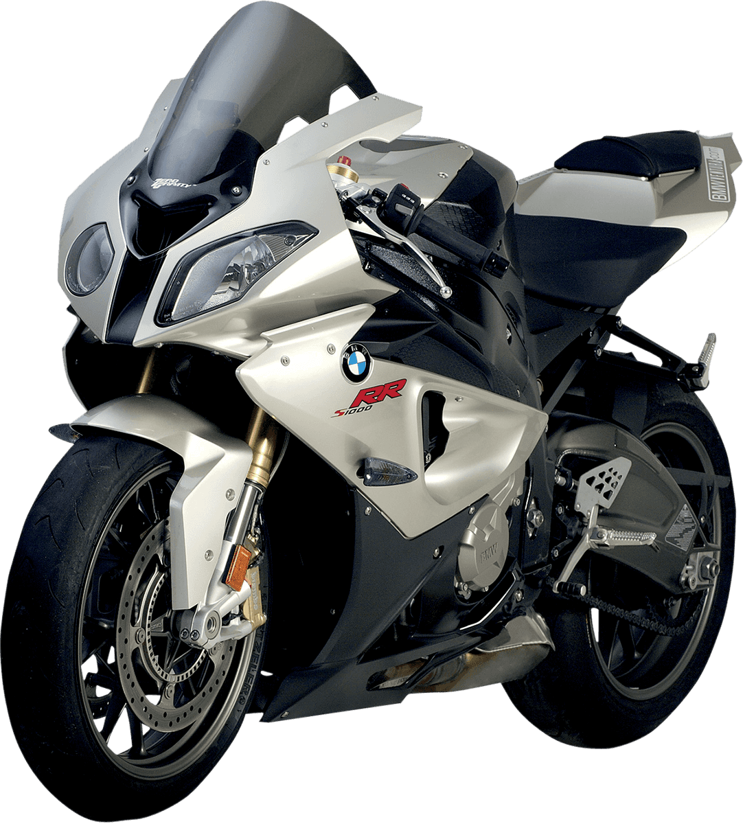 ZERO GRAVITY 2301-1415 Corsa Windscreen - Smoke - '10-'14 S1000RR