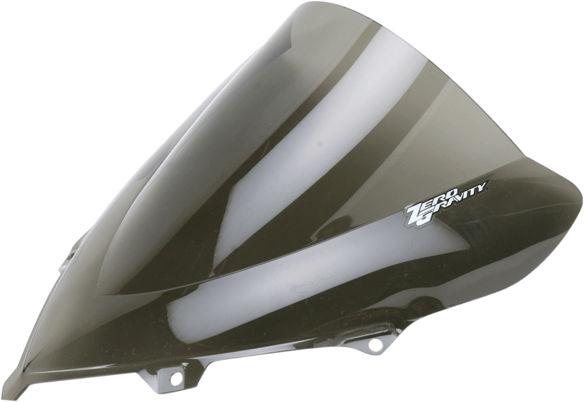 ZERO GRAVITY 2301-1424 Double Bubble Windscreen - Smoke - K12/13