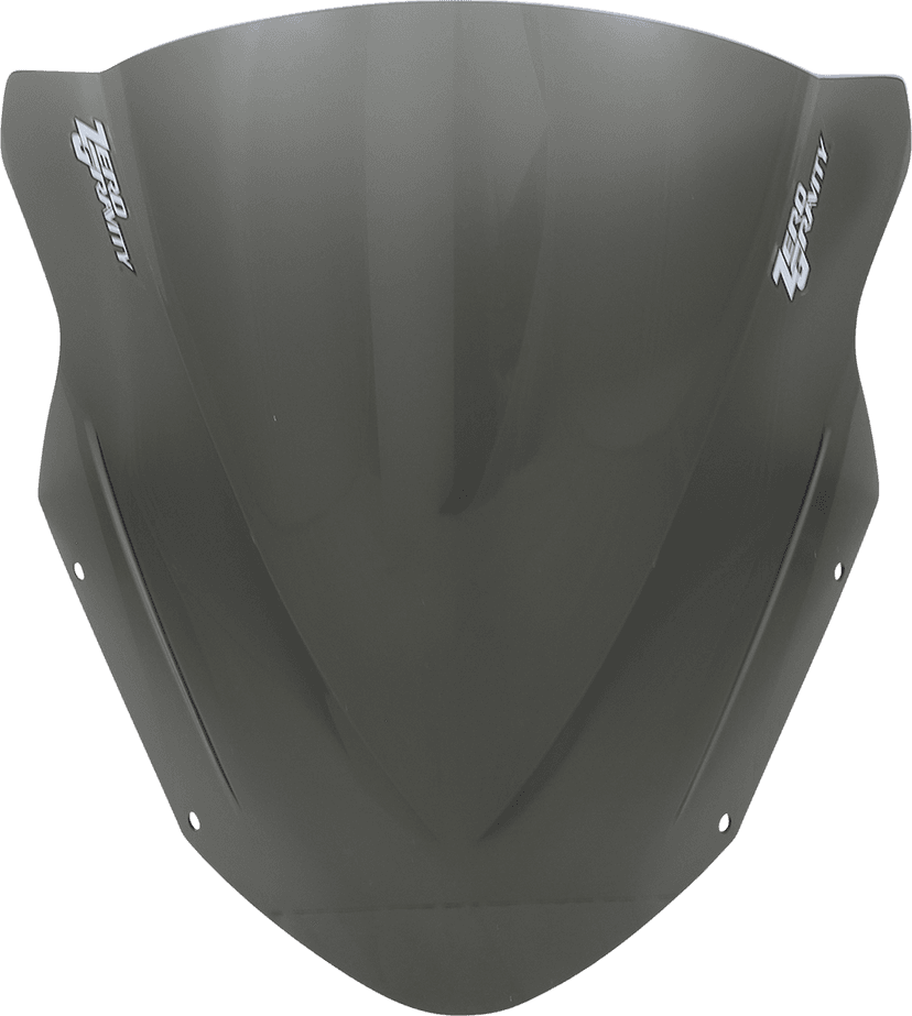 ZERO GRAVITY 2301-1436 Double Bubble Windscreen - Smoke - 650R — image 1 of 2