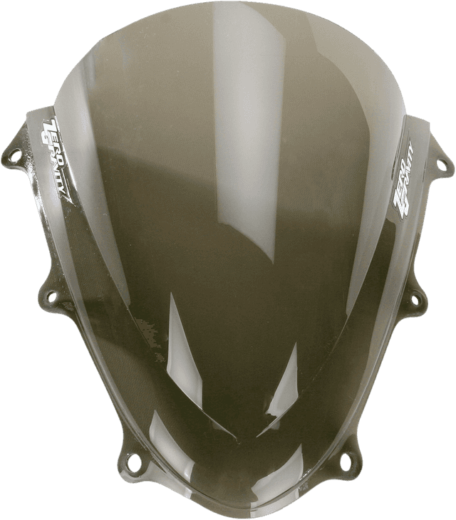 ZERO GRAVITY 2301-1495 Double Bubble Windscreen - Smoke - GSX-R 600/750 — image 1 of 2