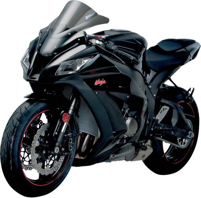 ZERO GRAVITY 2301-1509 Double Bubble Windscreen - Smoke - ZX10 — image 3 of 4