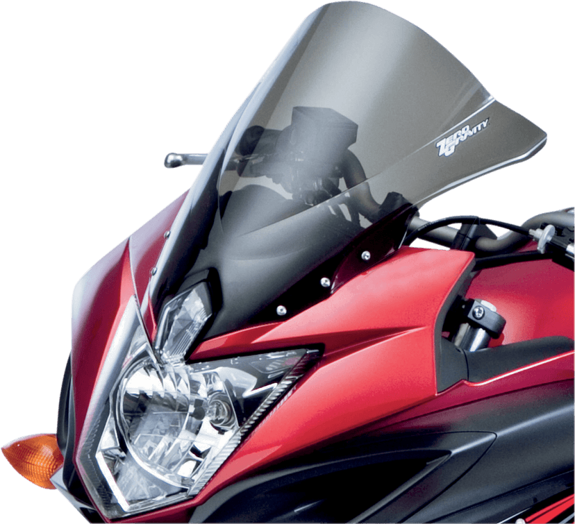 ZERO GRAVITY 2301-1541 Double Bubble Windscreen - Smoke - FZ6R — image 3 of 3