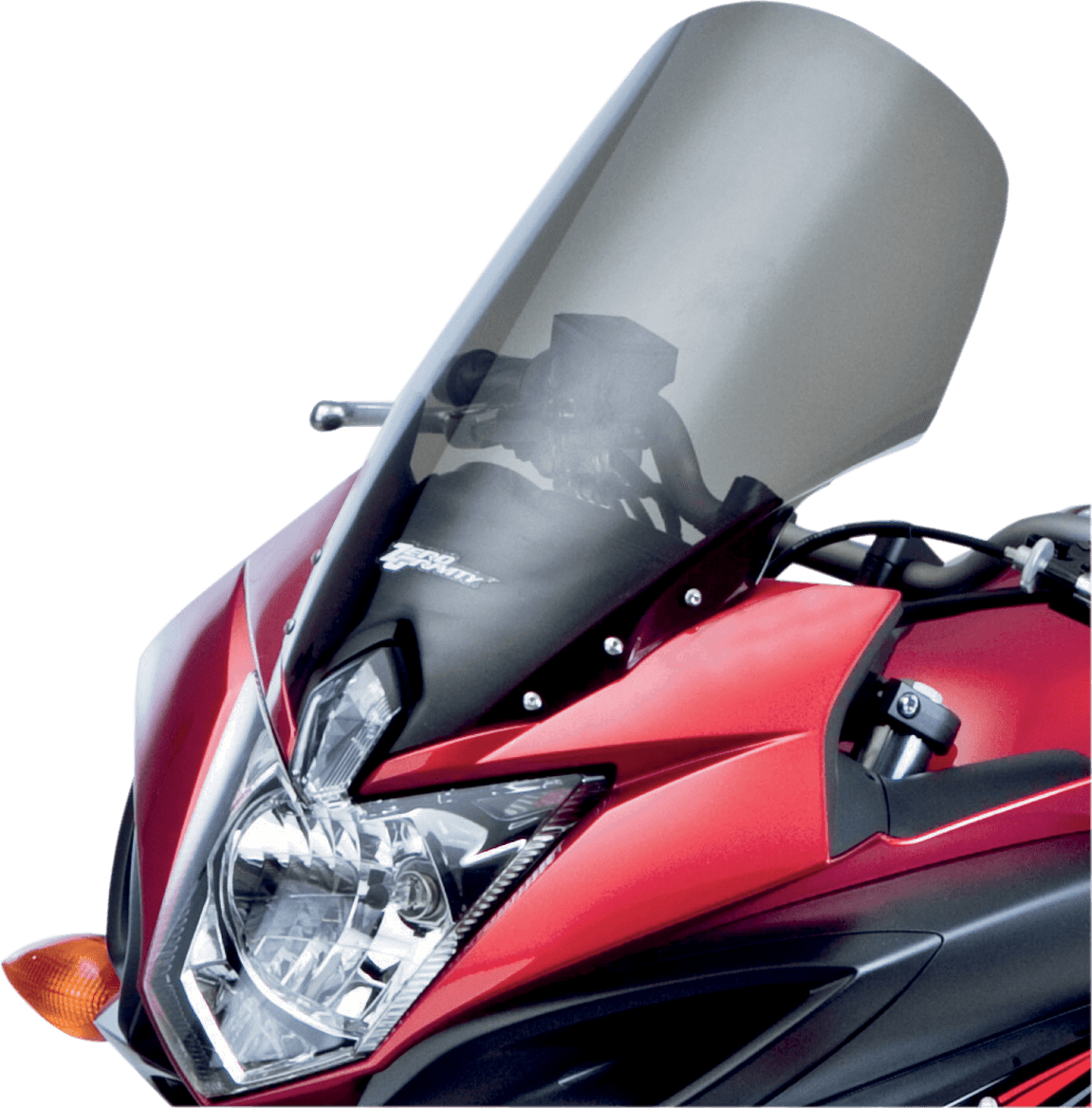 ZERO GRAVITY 2301-1544 Sport Windscreen - Smoke - FZ6R