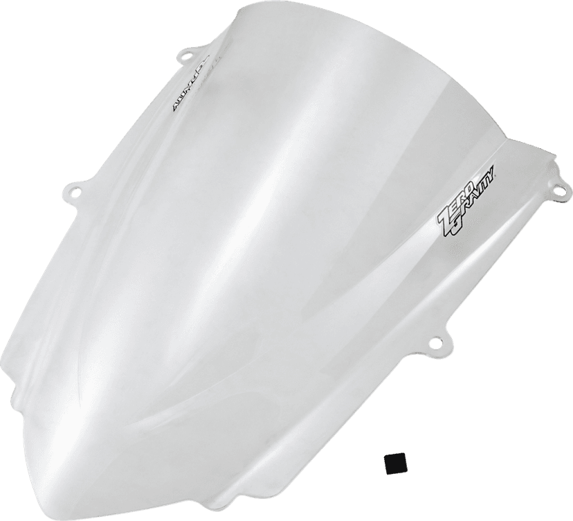 ZERO GRAVITY 2301-1624 Double Bubble Windscreen - Clear - 675 — image 1 of 3
