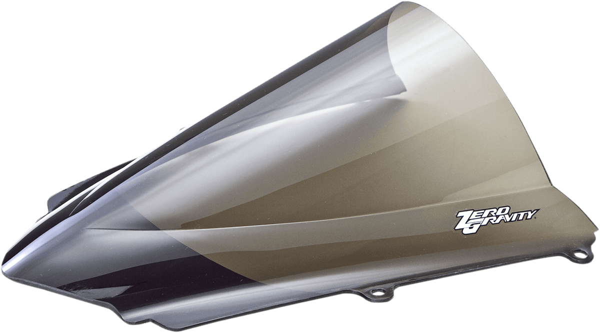 ZERO GRAVITY 2301-1625 Double Bubble Windscreen - Smoke - 675