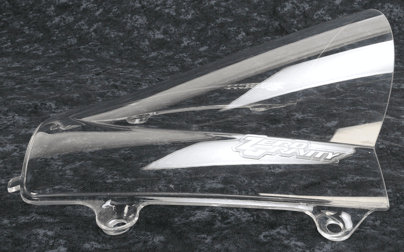 ZERO GRAVITY 2301-1636 Double Bubble Windscreen - Clear - CBR600RR — image 2 of 3