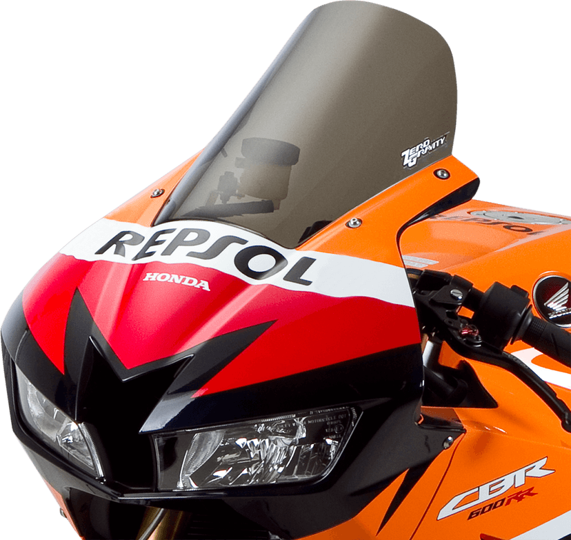 ZERO GRAVITY 2301-1640 Sport Windscreen - Smoke - CBR600RR — image 2 of 2