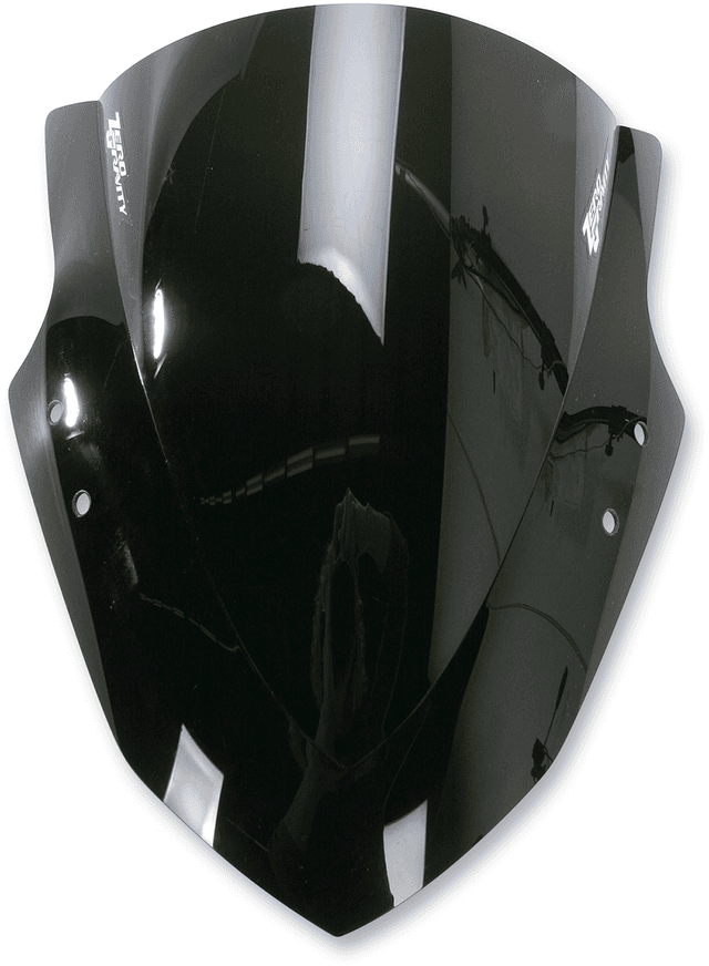 ZERO GRAVITY 2301-1647 Double Bubble Windscreen - Dark Smoke - Ninja 300