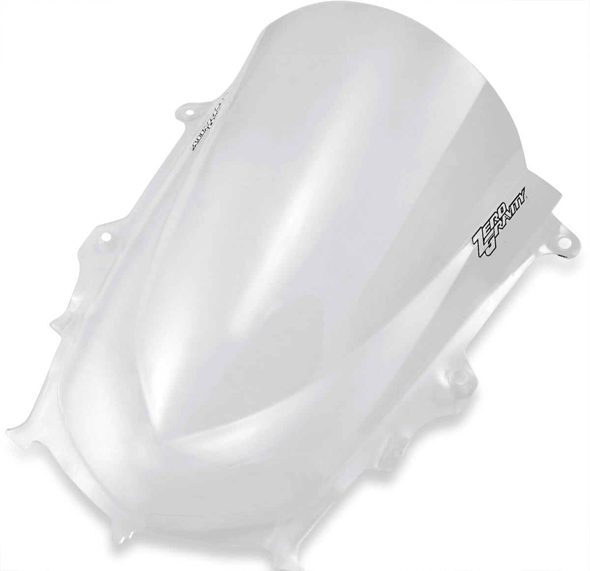 ZERO GRAVITY 2301-1715 Double Bubble Windscreen - Clear - R1