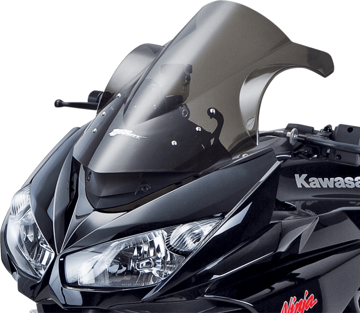 ZERO GRAVITY 2301-1962 Double Bubble Windscreen - Smoke - Ninja 1000