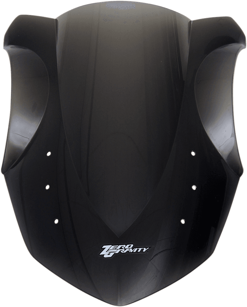 ZERO GRAVITY 2301-1963 Double Bubble Windscreen - Dark Smoke - Ninja 1000