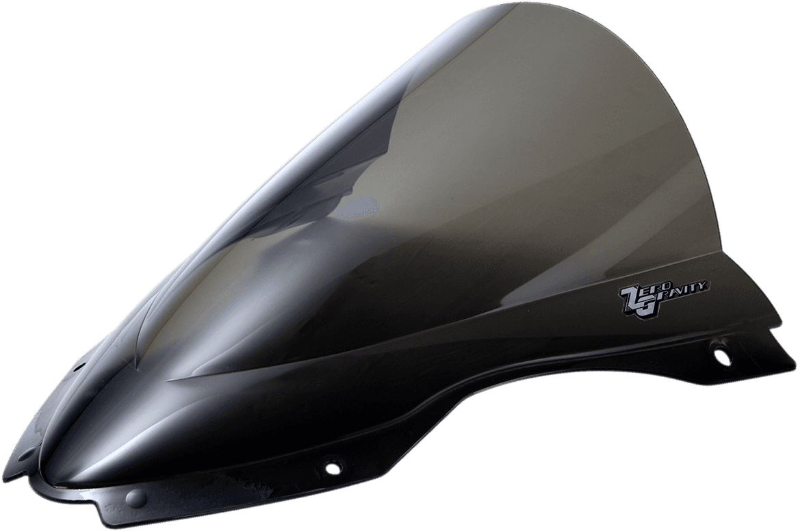 ZERO GRAVITY 2301-1967 Double Bubble Windscreen - Smoke - ZX10R