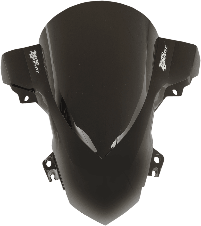 ZERO GRAVITY 2301-1981 Double Bubble Windscreen - Dark Smoke - S1000RR