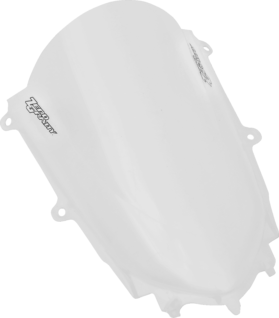 ZERO GRAVITY 2301-2059 Double Bubble Windscreen - Clear - YZF-R6/R7/World GP