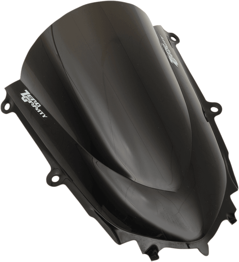 ZERO GRAVITY 2301-2061 Double Bubble Windscreen - Dark Smoke - YZF-R6/R7/World GP