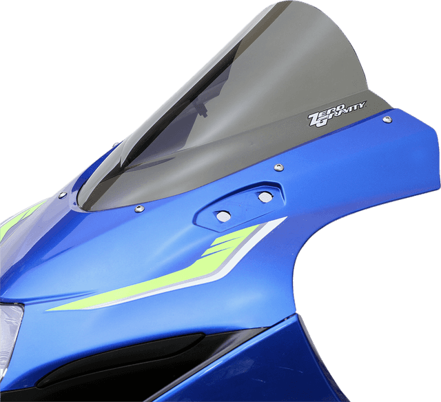 ZERO GRAVITY 2301-2068 Double Bubble Windscreen - Light Smoke - GSX-R 1000R/Z — image 2 of 3