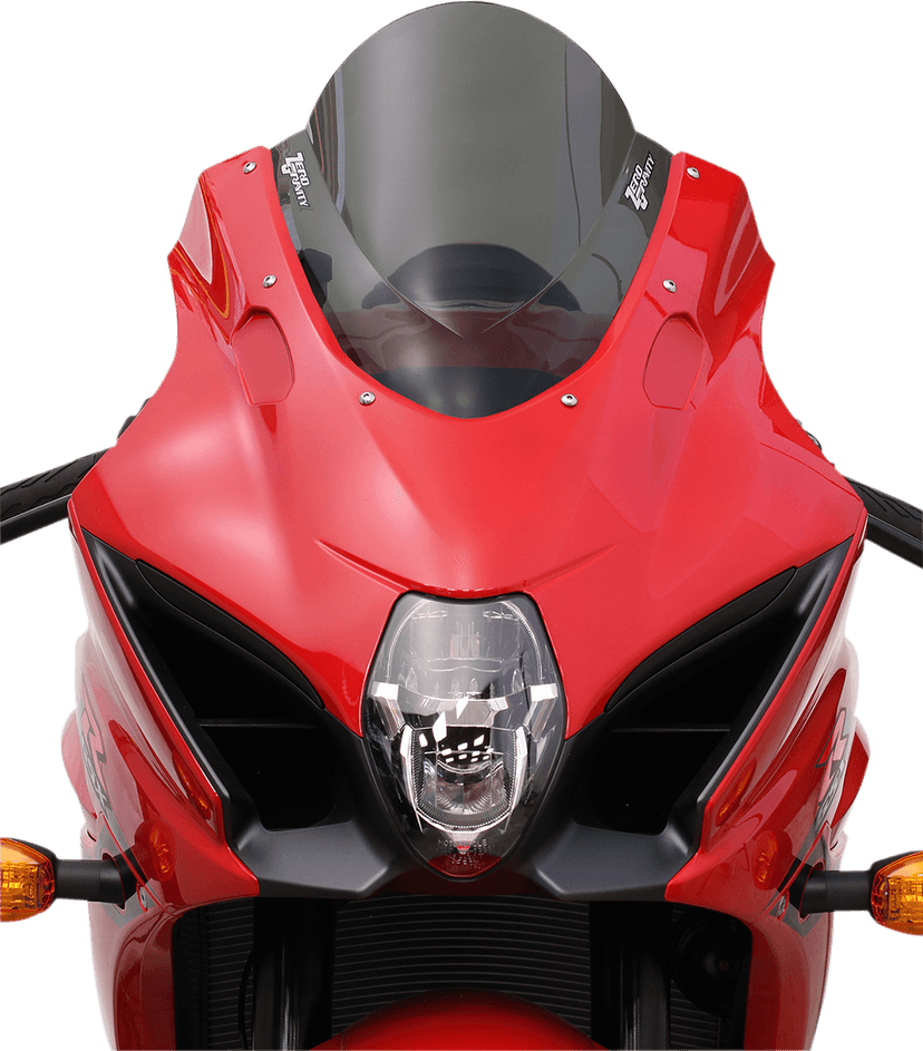 ZERO GRAVITY 2301-2068 Double Bubble Windscreen - Light Smoke - GSX-R 1000R/Z — image 3 of 3