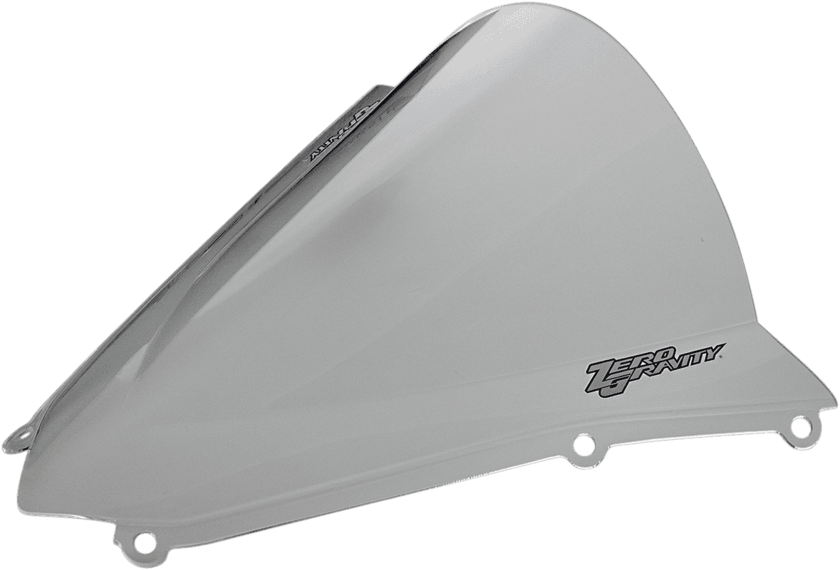 ZERO GRAVITY 2301-2111 Double Bubble Windscreen - Clear - Ninja H2/Carbon