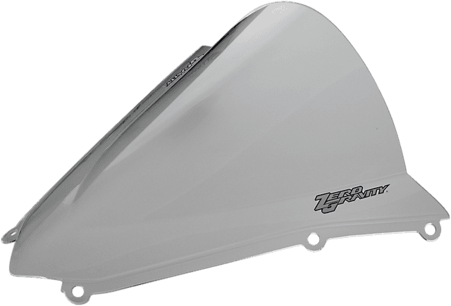 ZERO GRAVITY 2301-2111 Double Bubble Windscreen - Clear - Ninja H2/Carbon