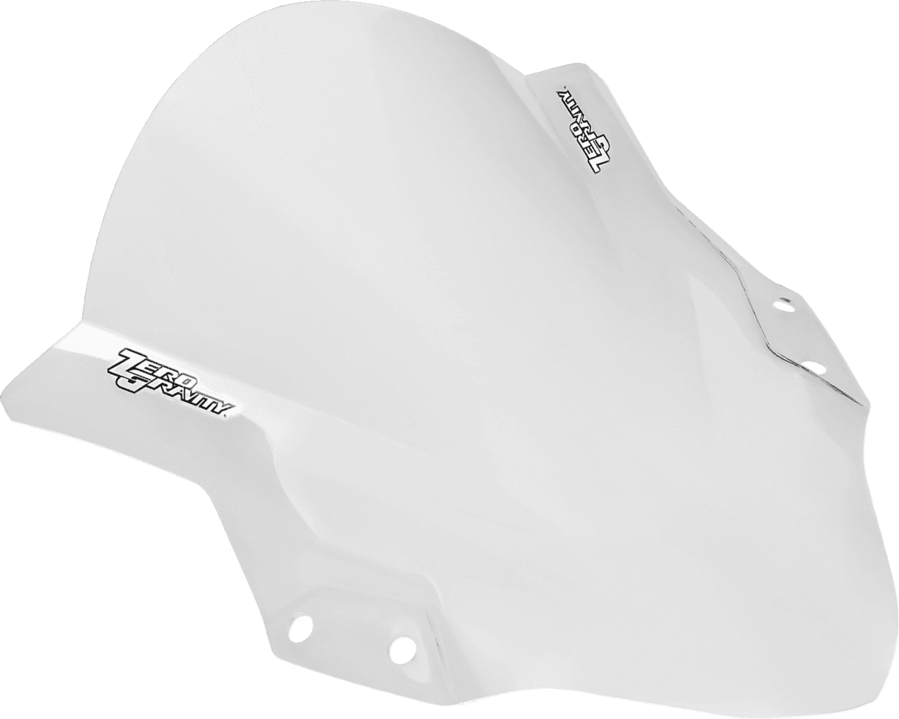 ZERO GRAVITY 2301-2129 Double Bubble Windscreen - Clear - Ninja 400