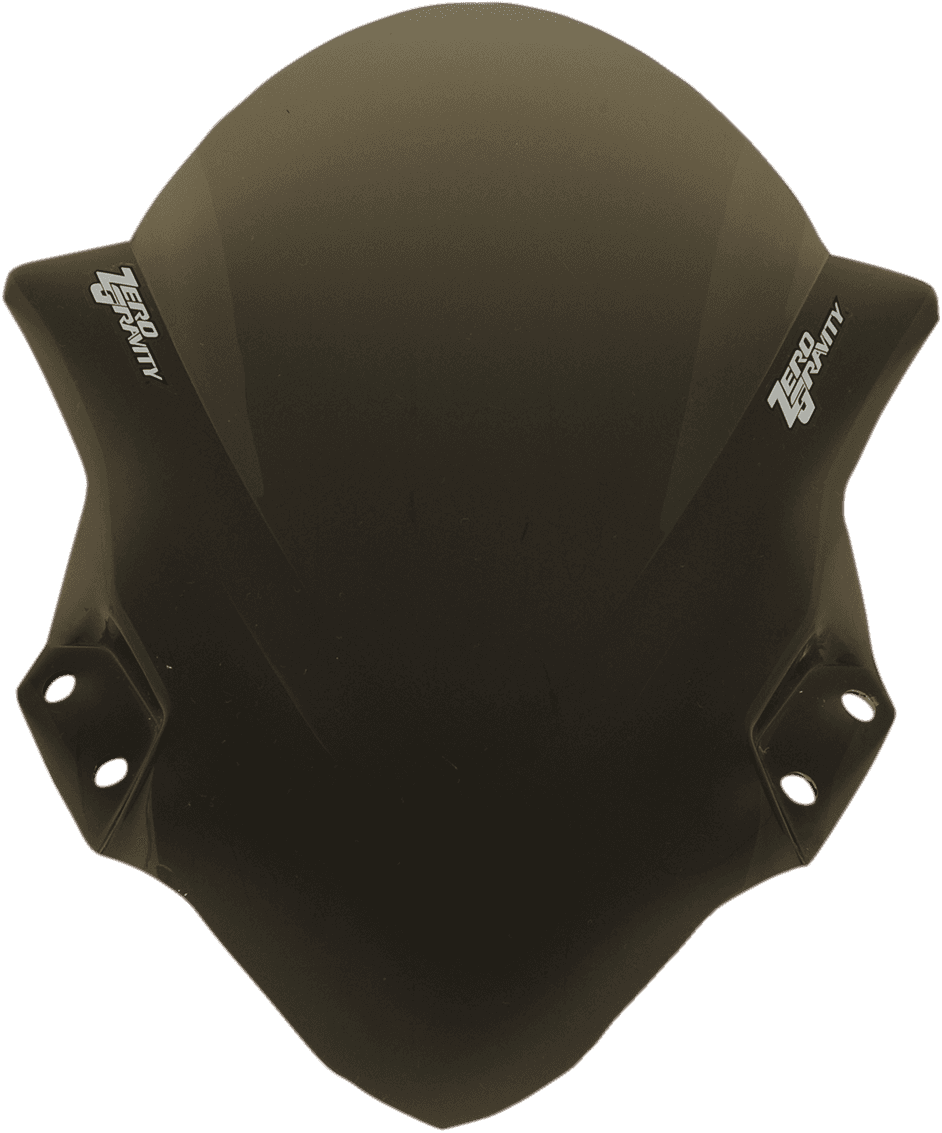 ZERO GRAVITY 2301-2130 Double Bubble Windscreen - Light Smoke - Ninja 400