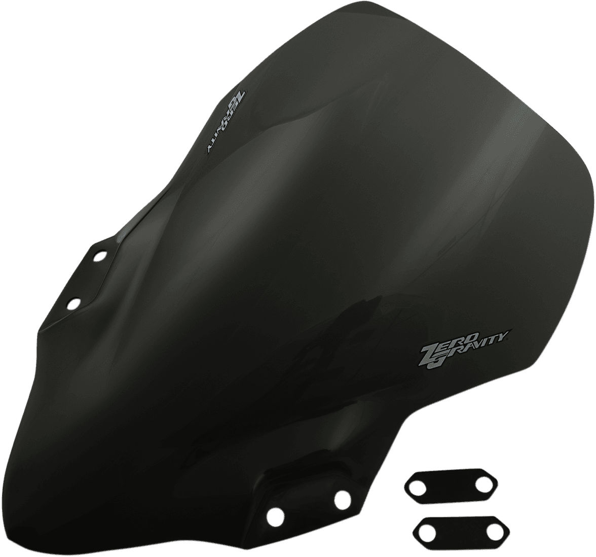 ZERO GRAVITY 2301-2133 Sport Windscreen - Light Smoke - Ninja 400