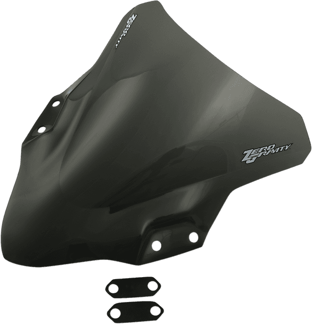 ZERO GRAVITY 2301-2207 Marc 1 Windscreen - Smoke - Ninja 400