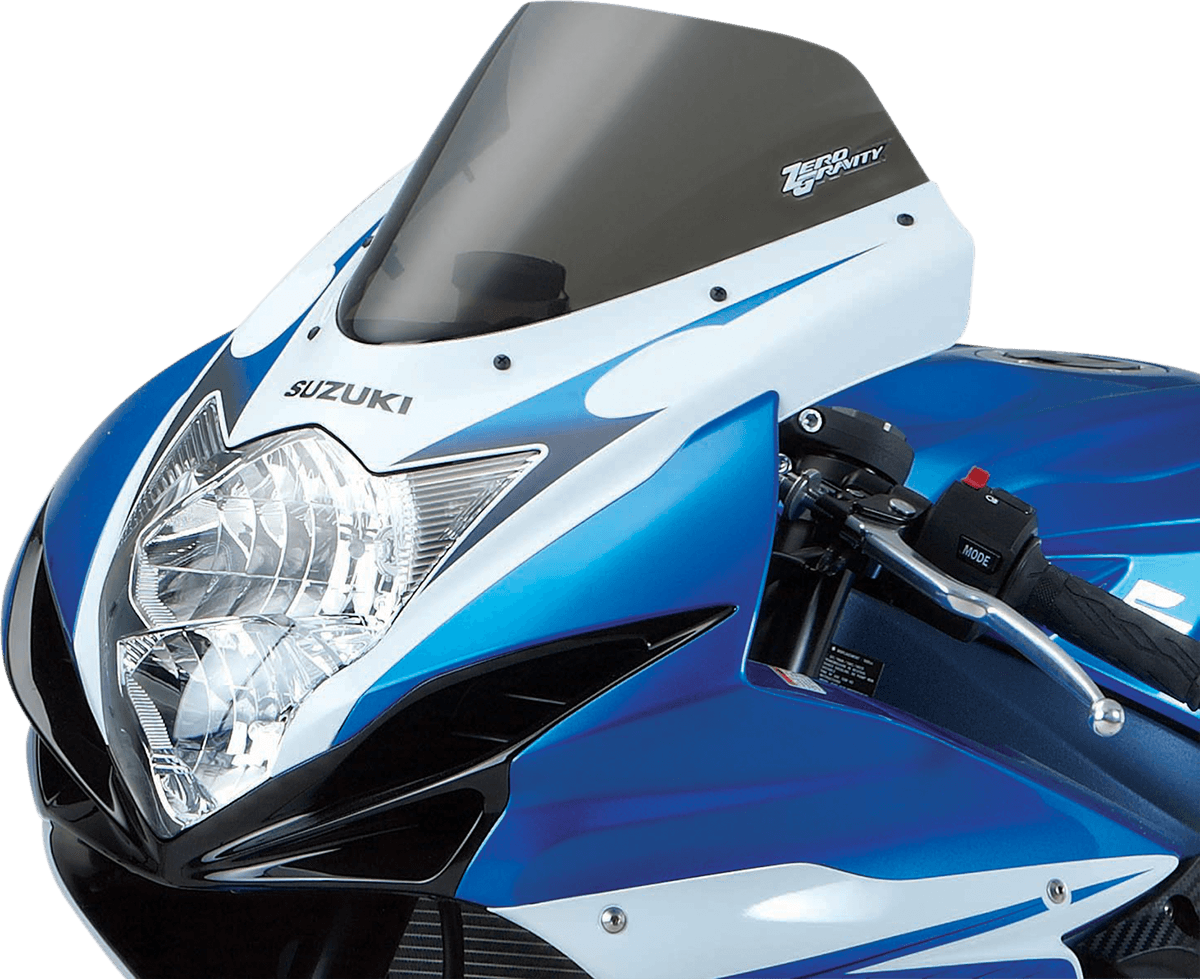 ZERO GRAVITY 2301-2221 Marc 1 Windscreen - Smoke - GSX-R 600/750