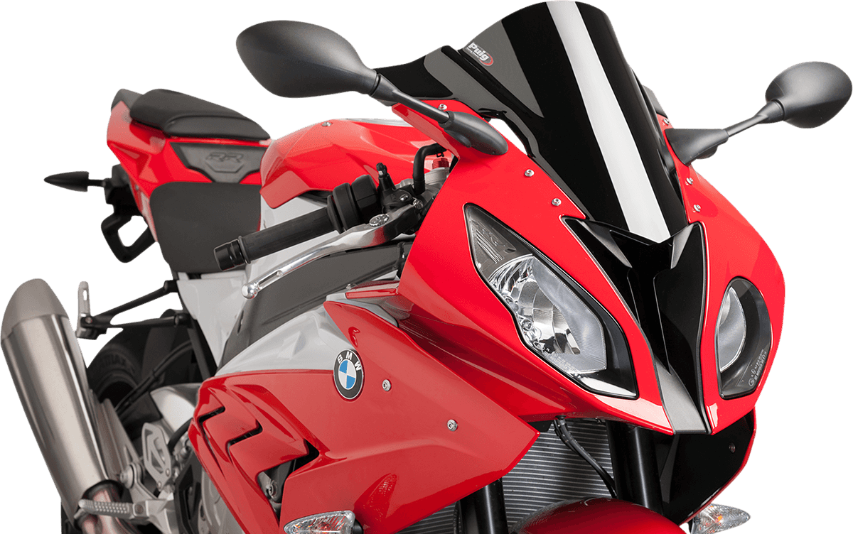 PUIG HI-TECH PARTS 2301-2263 Race Windscreen - 14-1/4" - Black - S1000RR