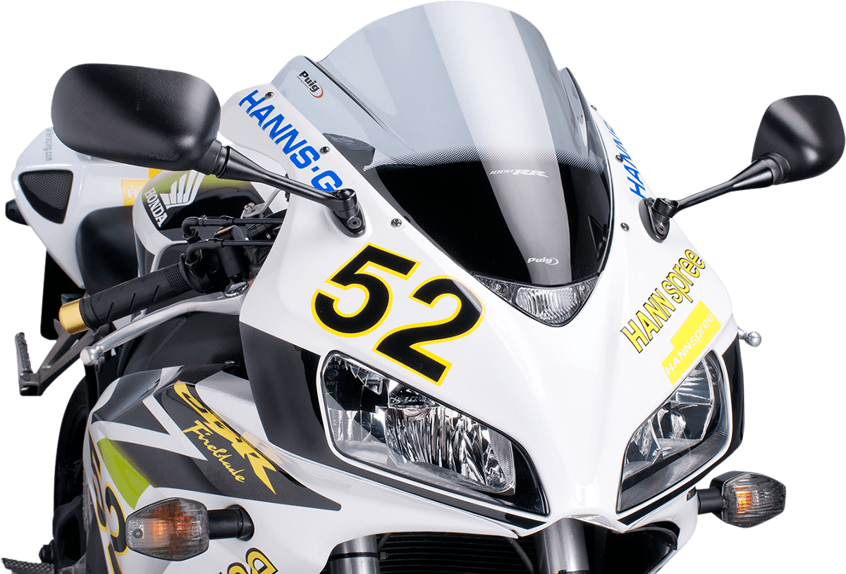PUIG HI-TECH PARTS 2301-2309 Race Windscreen - 14-1/2" - Smoke - CBR1000RR
