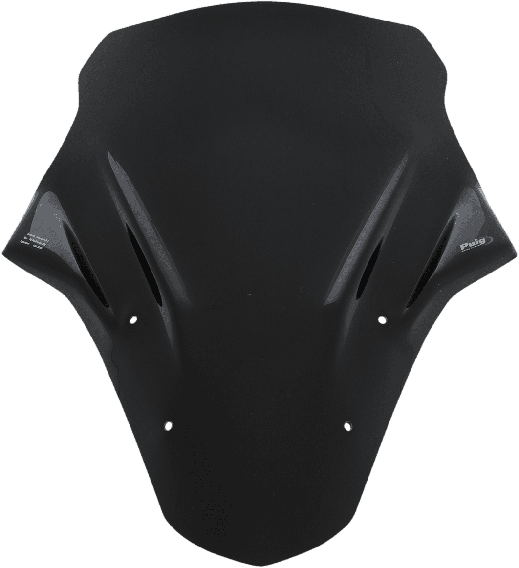 PUIG HI-TECH PARTS 2301-2349 Race Windscreen - 21-1/4" - Black - Ninja 650