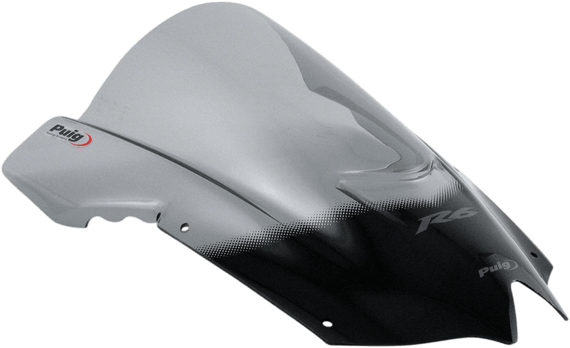 PUIG HI-TECH PARTS 2301-2394 Race Windscreen - 13-3/4" - Smoke - YZF-R6