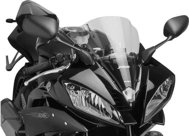 PUIG HI-TECH PARTS 2301-2405 Race Windscreen - 12-1/2" - Clear - YZF-R6