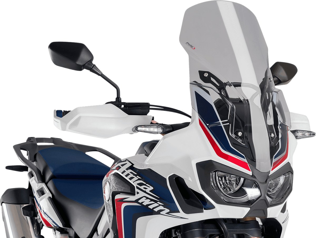 PUIG HI-TECH PARTS 2301-2432 Touring Windscreen - 23-1/4" - Smoke - CRF1000L