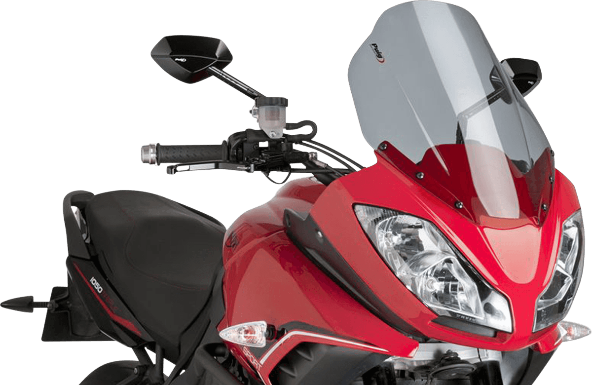 PUIG HI-TECH PARTS 2301-2456 Touring Windscreen - 19-3/4" - Smoke - Tiger 1050