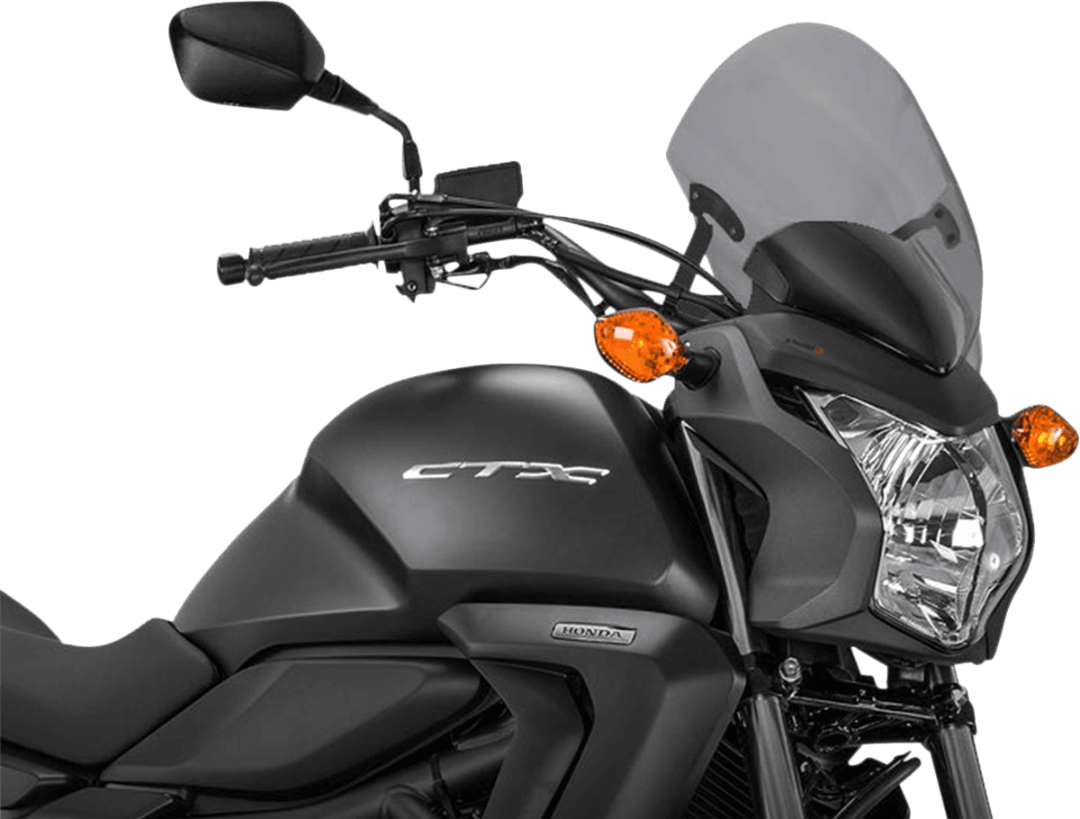 PUIG HI-TECH PARTS 2301-2500 New Generation Windscreen - 15-3/4" - Smoke - CTX700N